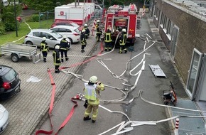 Freiwillige Feuerwehr der Stadt Goch: FF Goch: Kellerbrand mit drei vermissten Personen
