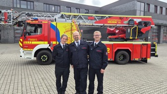 Feuerwehr der Stadt Arnsberg: FW-AR: Feuerwehr Arnsberg: Zwei neue Brandmeister verstärken das Team der Hauptwachen