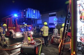 Feuerwehr Pulheim: FW Pulheim: Gartenlaube brannte völlig nieder