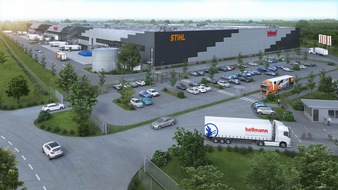 Hellmann Worldwide Logistics: Hellmann übernimmt Zentrallager für STIHL und mietet langfristig neuen Standort im Saarland