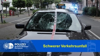 Polizeipräsidium Oberhausen: POL-OB: Schwerer Verkehrsunfall in Oberhausen