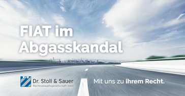 Dr. Stoll & Sauer Rechtsanwaltsgesellschaft mbH: Thema Nutzungsentschädigung im Diesel-Abgasskandal wartet auf Entscheidung des EuGH / Dr. Stoll & Sauer: Täuschung der Autobauer darf nicht honoriert werden