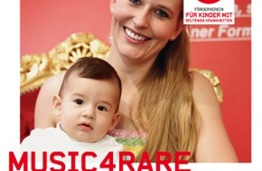 Kinder mit seltenen Krankheiten - Gemeinnütziger Förderverein: Musikstars zeigen ein Herz für Kinder mit seltenen Krankheiten - «Music4Rare» (BILD)