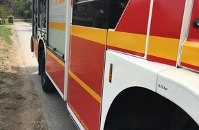 Feuerwehr Dinslaken: FW Dinslaken: Kampfmittelfund in Eppinghoven