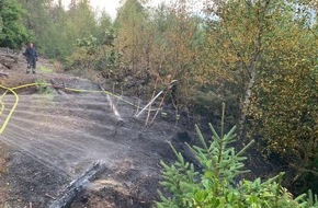 Feuerwehr Iserlohn: FW-MK: Waldbrand am Morgen