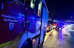 Feuerwehr Leichlingen: FW Leichlingen: Gemeldeter Gasgeruch