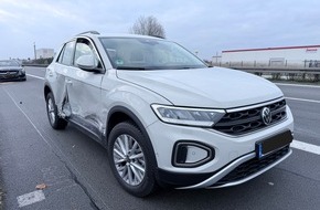 Polizeipräsidium Rostock: POL-HRO: Zwei leicht Verletzte bei Unfall auf der Autobahn