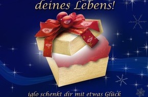 iglo Deutschland: Das Weihnachtsgeschenk deines Lebens: iglo erfüllt seinen Facebook-Fans Herzenswünsche (BILD)