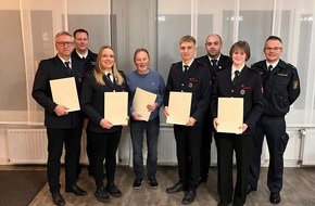 Feuerwehr Iserlohn: FW-MK: Jahresdienstbesprechung des Spielmannszugs der Freiwilligen Feuerwehr Iserlohn
