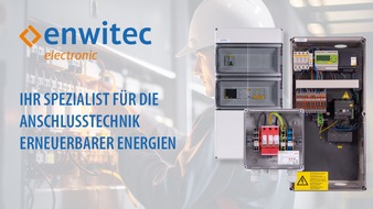enwitec electronic GmbH: enwitec electronic GmbH präsentiert innovative Anschlusstechnik auf der Intersolar 2024