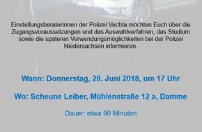 Polizeiinspektion Cloppenburg/Vechta: POL-CLP: Pressemeldung für die Landkreise Cloppenburg und Vechta
