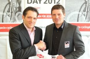 Dr. Kurt Wolff GmbH & Co. KG: ALPECIN engagiert sich zusammen mit Jan Ullrich langfristig für den Radsport / Alpecin Cycling Day 2012 in Bielefeld als Start-Veranstaltung (mit Bild)