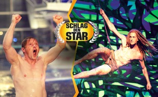 ProSieben: Duell der Muskeltiere: Ironman gegen Tarzan! Joey Kelly trifft bei "Schlag den Star" auf Alexander Klaws