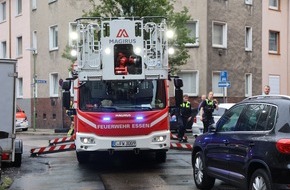 Feuerwehr Essen: FW-E: Wohnungsbrand in Essen-Frohnhausen - Feuer schnell gel&ouml;scht
