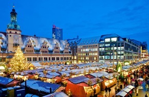 Leipzig Tourismus und Marketing GmbH: Leipziger Weihnachtsmarkt 2016: Einer der schönsten Weihnachtsmärkte Deutschlands lockt mit vielen Attraktionen