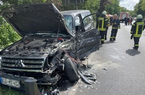 Freiwillige Feuerwehr der Stadt Goch: FF Goch: 12 Verletzte nach schwerem Verkehrsunfall