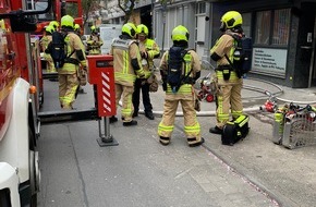 Feuerwehr Stolberg: FW-Stolberg: Kellerbrand - zwei Verletzte