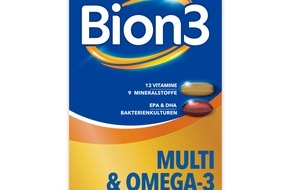 WICK Pharma: Neu ab Frühling 2025: Omega-3-Produkte mit Bakterienkulturen von Bion3