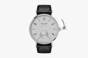 NOMOS Glashütte/SA Roland Schwertner KG: Photo du mois : changer d’heure en des temps nouveaux