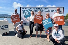 IG saubere Umwelt IGSU: Medienmitteilung: &laquo;Z&uuml;rcher Bev&ouml;lkerung begegnet Littering mit Schlagfertigkeit&raquo;