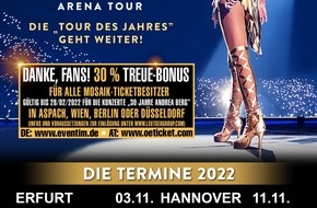 Leutgeb Entertainment Group GmbH: Andrea Berg - MOSAIK-Live Arena Tour