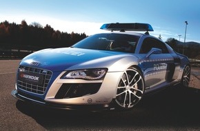 TUNE IT! SAFE!: Weltpremiere des neuen Kampagnenfahrzeugs von TUNE IT! SAFE! / TUNE IT! SAFE! zeigt das schnellste Polizeifahrzeug der Welt (mit Bild)