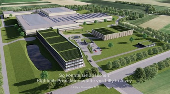Lilly Deutschland GmbH: Lilly plant 2,5-Milliarden-Dollar-Standort in Deutschland, um seine Produktionskapazität für injizierbare Medikamente zu erweitern
