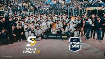 DOSB New Media GmbH: Schweizer National League neu auf SPORTEUROPE.TV: Top-Eishockey live in Deutschland und &Ouml;sterreich