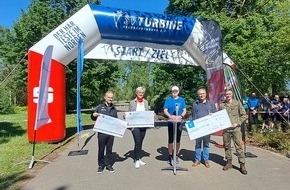 Polizeipräsidium Neubrandenburg: POL-NB: In Neubrandenburg sind heute 969 Teilnehmer beim 2. Office Charity Run an den Start gegangen. Für jeden zurückgelegten Kilometer wurde ein Euro gespendet.