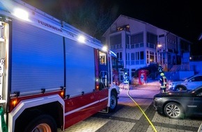 Freiwillige Feuerwehr Finnentrop: FW Finnentrop: Feuerwehr auch über Jahreswechsel im Einsatz