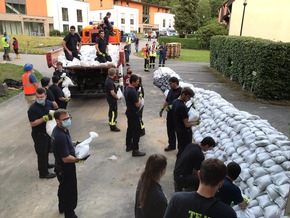 FW-GL: Einsatzkräfte der Feuerwehr Bergisch Gladbach erneut in Leichlingen im Einsatz