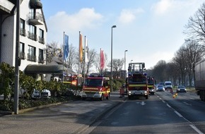 Feuerwehr Dortmund: FW-DO: Feuer in einem Hotel am Westfalendamm