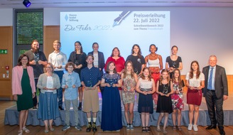 Hanns-Seidel-Stiftung e.V.: PM 15/22 "Freundschaft" als Schreibwettbewerb - Preisträger ausgezeichnet