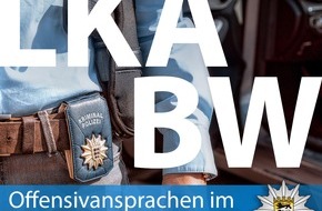 Landeskriminalamt Baden-Württemberg: LKA-BW: Gemeinsame Pressemitteilung des Polizeipräsidiums Heilbronn und des Landeskriminalamtes Baden-Württemberg - Offensivansprachen im rechtsextremen Spektrum