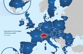 LIDL Schweiz: Lidl Svizzera incrementa il volume di esportazioni / Mercati di sbocco per prodotti svizzeri di qualità