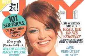 Bauer Media Group, JOY: Emma Stone in JOY: "Ich weiß, wie es sich anfühlt, abgelehnt zu werden."