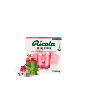 Herbal Hydration: Ricola und waterdrop® launchen gemeinsame Produkte