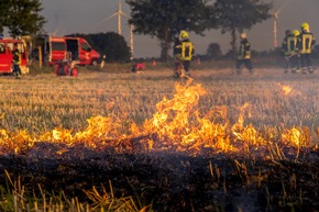 FW Flotwedel: Löschzug Bröckel führt Übungsdienst zum Thema &quot;Vegetationsbrandbekämpfung&quot; durch