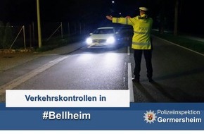 Polizeidirektion Landau: POL-PDLD: Nächtliche Kontrollstellen in Bellheim