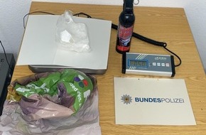 Bundespolizeidirektion Sankt Augustin: BPOL NRW: Bundespolizei stellt 500 Gramm Kokain auf der Bundesautobahn A 61 sicher