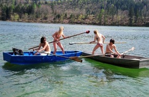 ALPBACHTAL SEENLAND Tourismus: Sommeropening "Fischerstechen" im Alpbachtal Seenland - BILD
