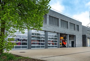 FW Bergheim: Erweiterung der Feuer- und Rettungswache Bergheim erfolgreich abgeschlossen Investition in die Zukunft der Feuerwehr