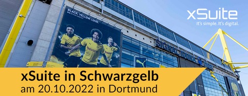 xSuite Group: xSuite lädt zum Kundentag „Schwarzgelb“ in Dortmund