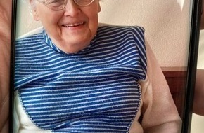 Polizeipräsidium Südhessen: POL-DA: Rimbach: Suche nach 87-jähriger Maria Anna Benkel- Eberle