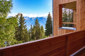 Mondholzzimmer - Wenn der Wald ans Hotelzimmer klopft