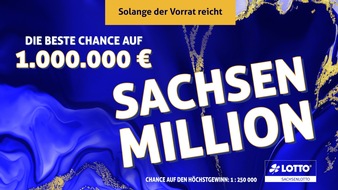 Sächsische Lotto-GmbH: Sachsenlotto schickt die „SACHSEN MILLION“ in die 2. Runde – Verkaufsstart am 2. Oktober 2024