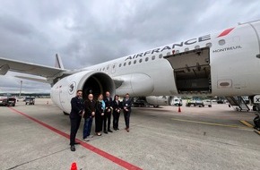 Panta Rhei PR AG: Air France feiert 85-jähriges Bestehen der Strecke Zürich – Paris-Charles de Gaulle