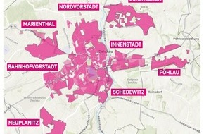 Deutsche Telekom AG: Zwickau: 65 Prozent der Haushalte bekommen Glasfaser von der Telekom