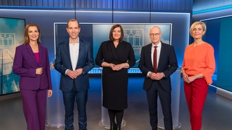 NDR Norddeutscher Rundfunk: NDR Diskussion zur Hamburger Bürgerschaftswahl: SPD, Grüne und CDU debattieren über Probleme der Stadt