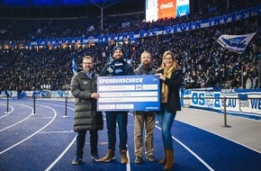 HERTHA BSC GmbH & Co. KGaA  : Zum 13. Mal erfolgreich: Hertha wärmt